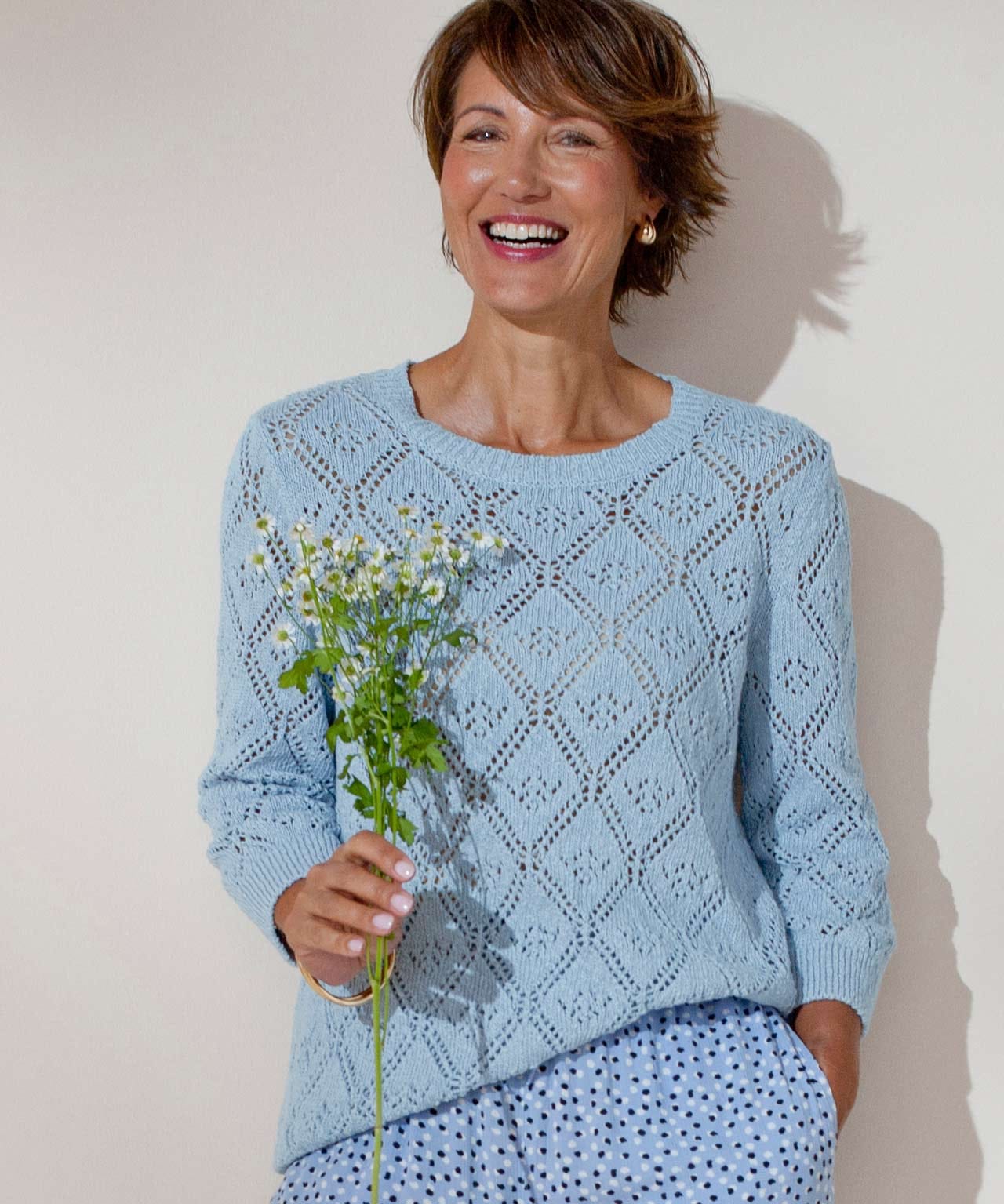 Damart Pointelle Jumper Damart Pointelle Jumper