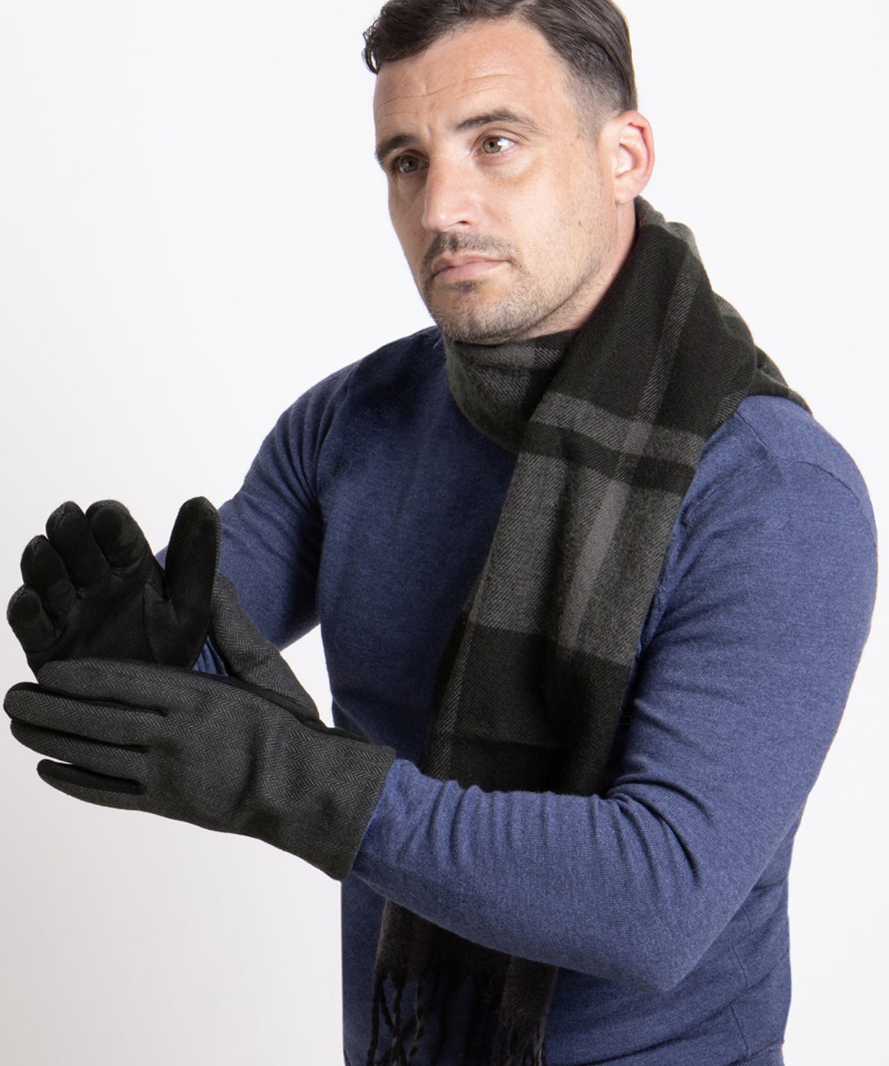 Damart Totes Toasties® Mens Wool Blend Scarf & Thermal Glove Gift Set Damart Totes Toasties® Mens Wool Blend Scarf & Thermal Glove Gift Set