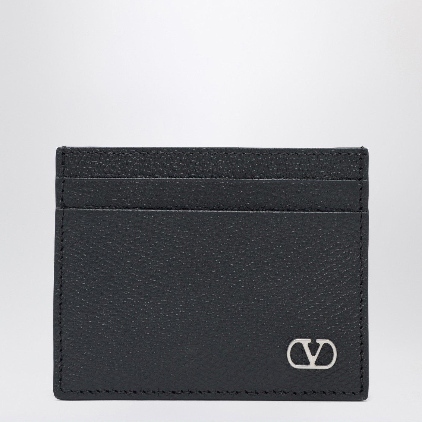 VLogo Signature card holder in black