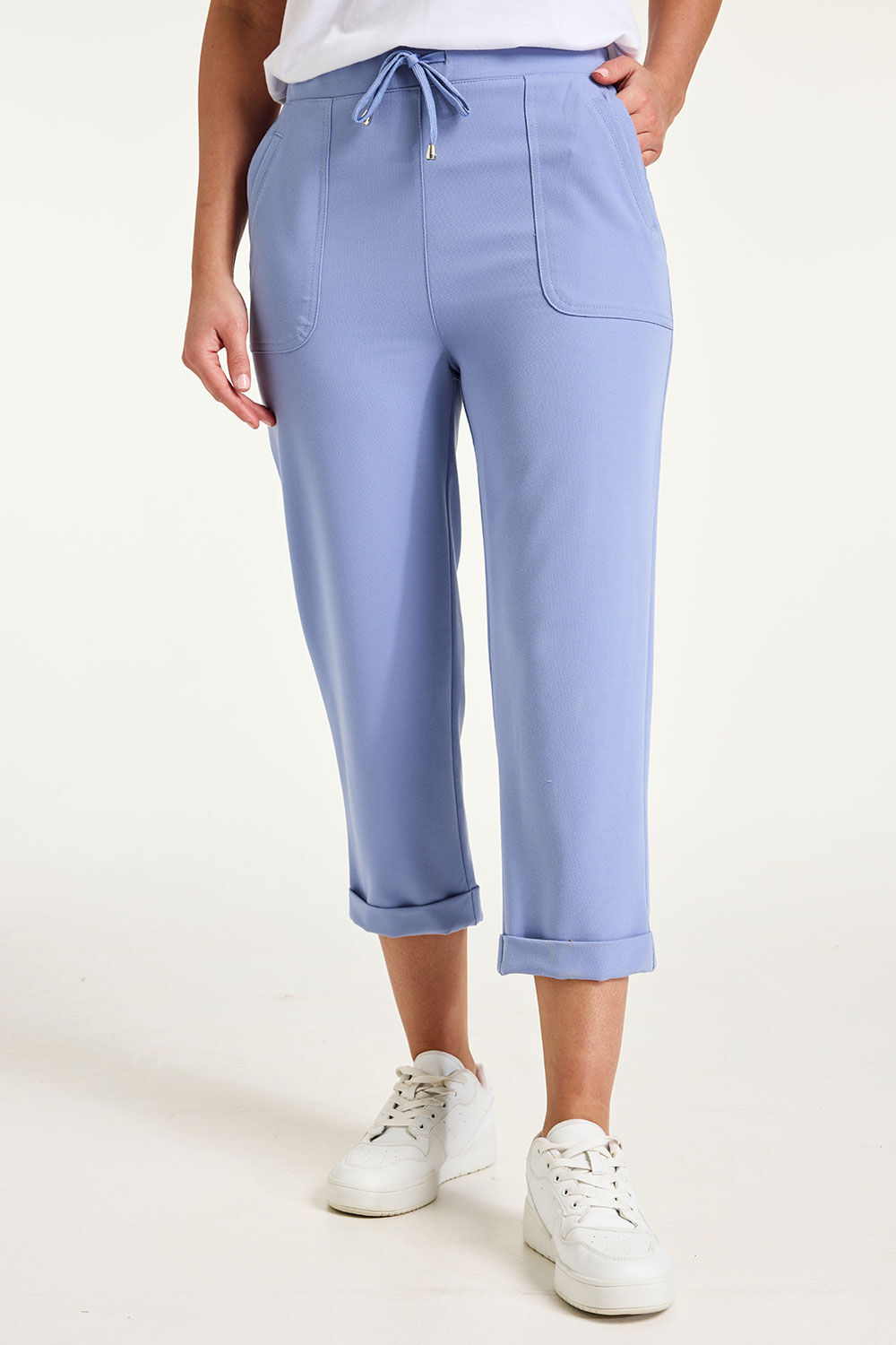 Bonmarche Chino Style Capri Cropped Trousers