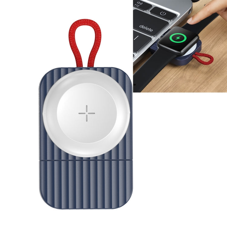 ROCK W Portable Magnetic Wireless Charger for Apple Watch, W B Interface – W B Interface Blue ROCK W Portable Magnetic Wireless Charger for Apple Watch, W B Interface – W B Interface Blue
