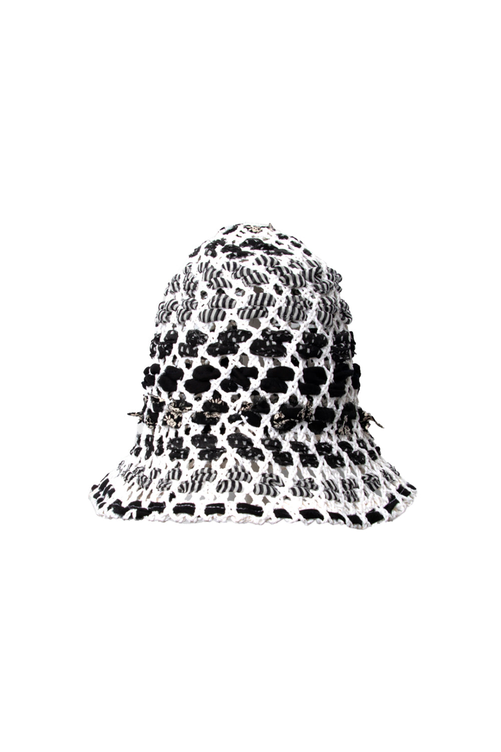 Blanc Athens Nisi Bucket Hat Black & White Blanc Athens Nisi Bucket Hat Black & White