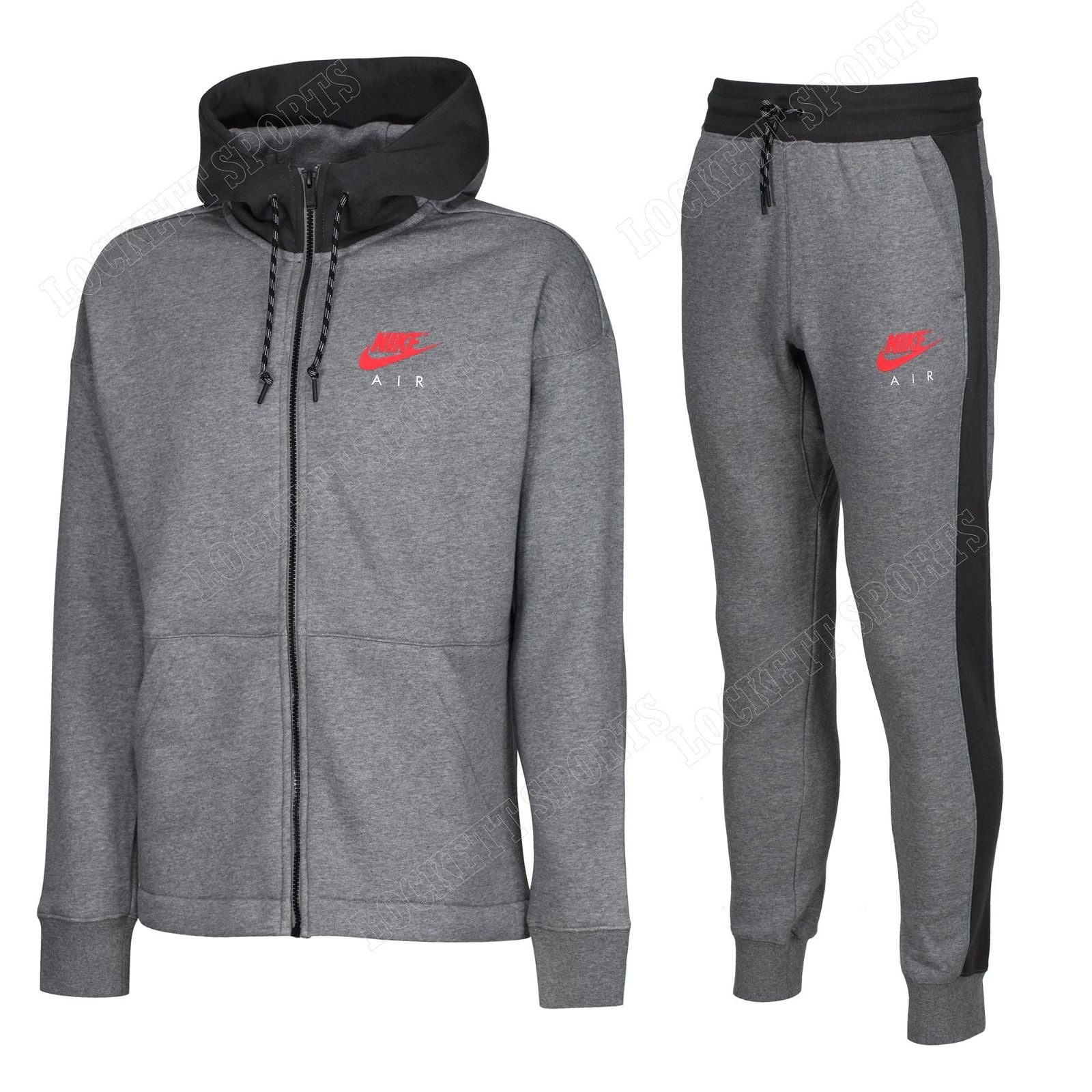 Nike Air Fleece NSW Tracksuit – GreyBlack