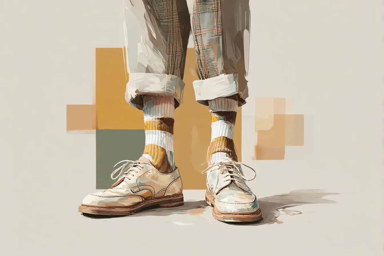 Brown Socks That Go With More Than You'd Think