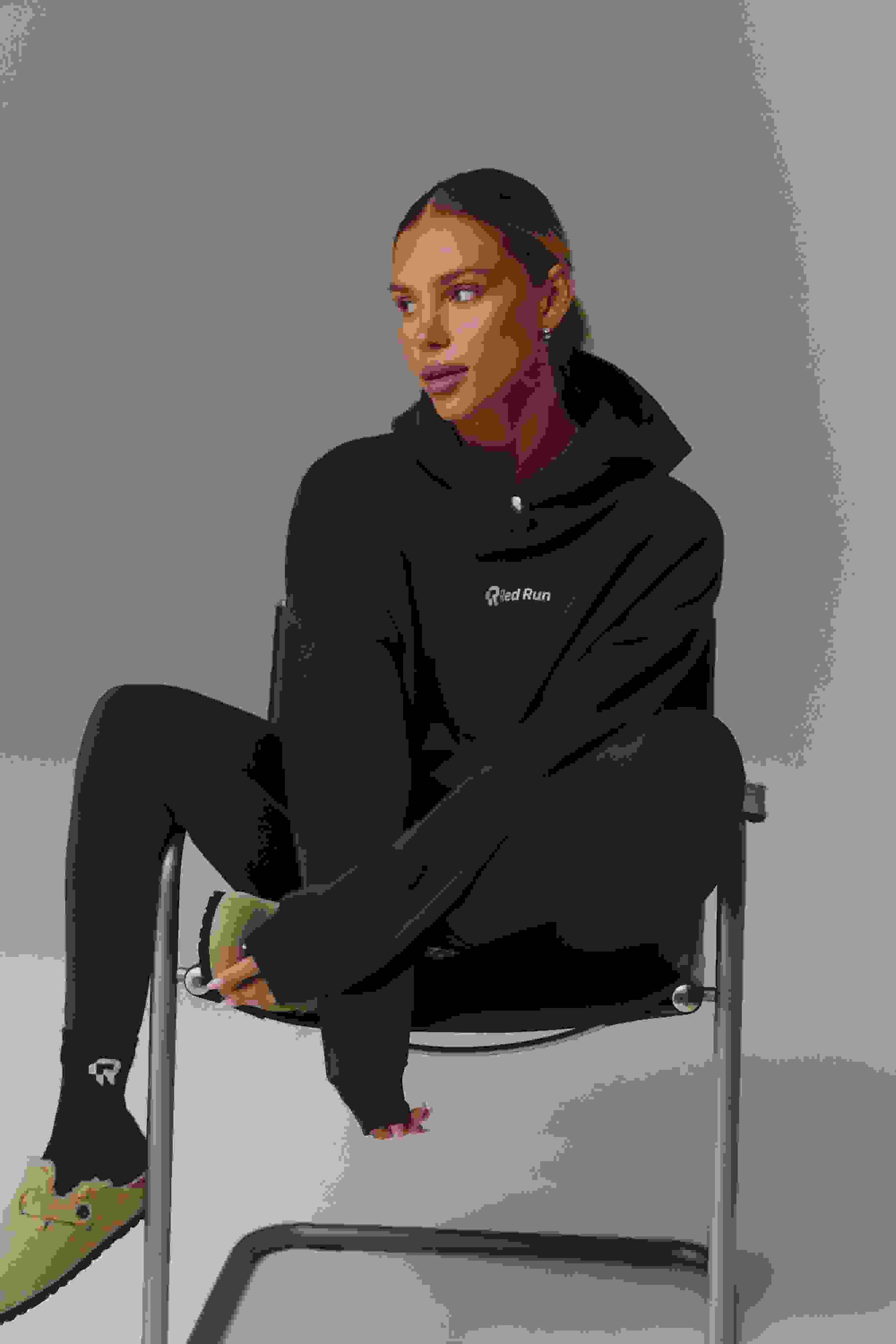 Active Cropped Hoodie