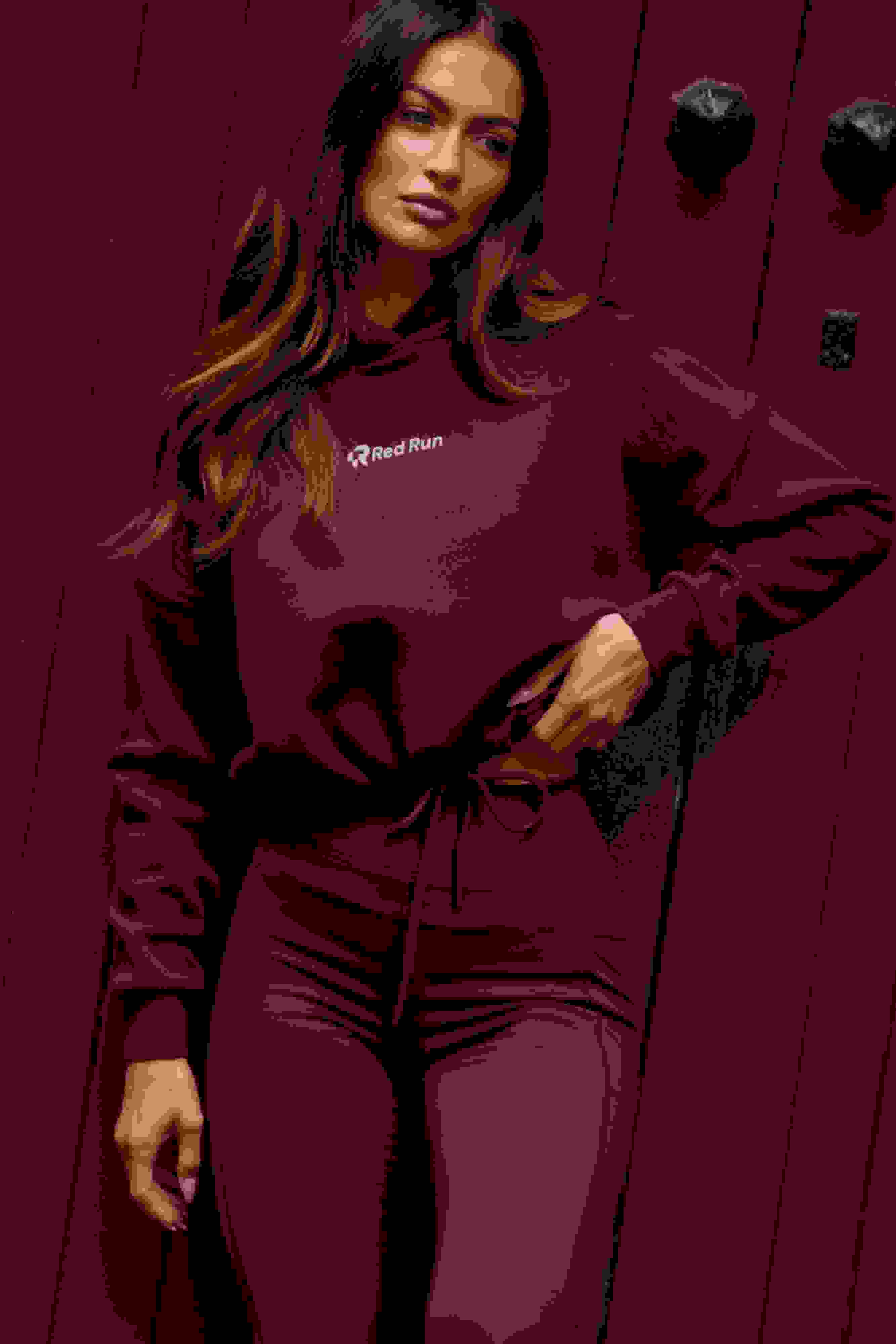 Active Cropped Hoodie