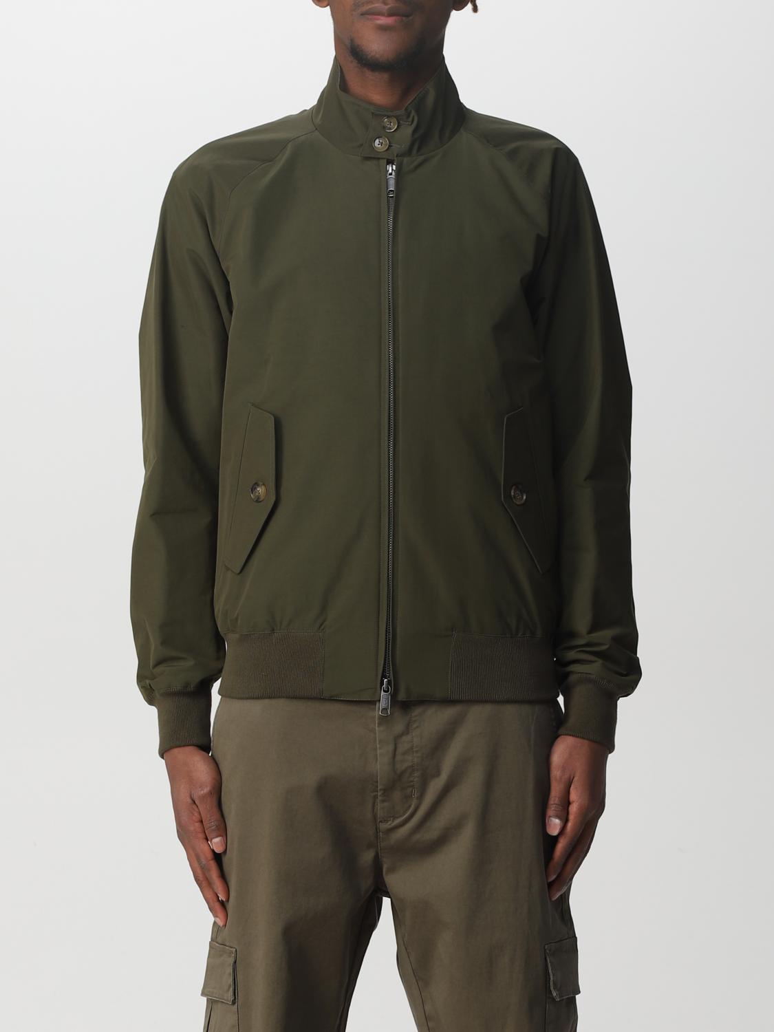 BARACUTA Jacket Men color Military