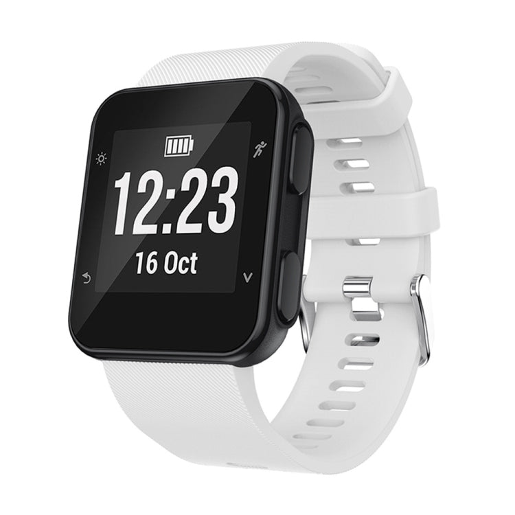 Silicone Sport Watch Band for Garmin Forerunner , For Garmin Forerunner – For Garmin Forerunner White Silicone Sport Watch Band for Garmin Forerunner , For Garmin Forerunner – For Garmin Forerunner White