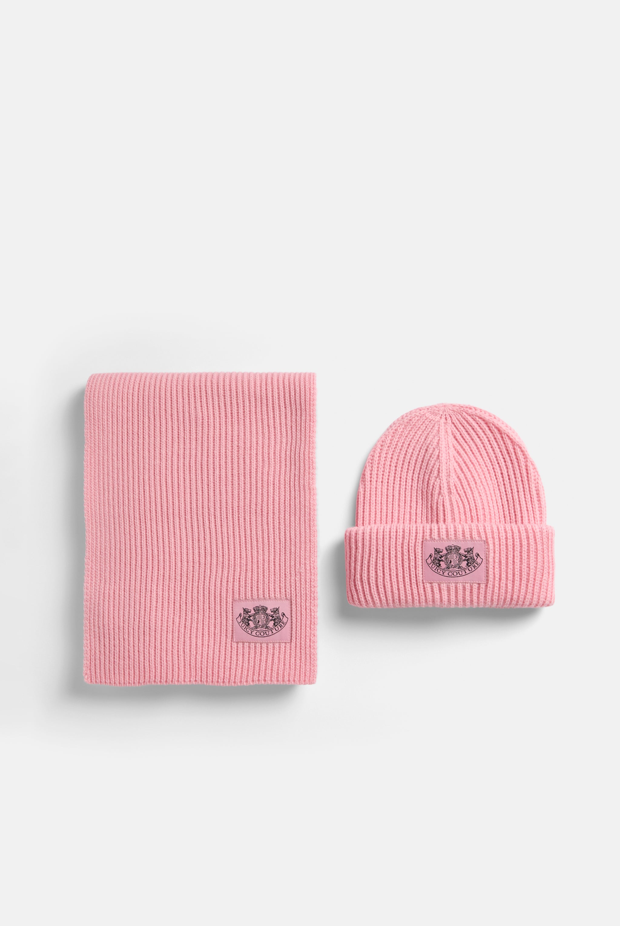 JUICY PINK CREST SCARF BEANIE SET – ONE Pink JUICY PINK CREST SCARF BEANIE SET – ONE Pink
