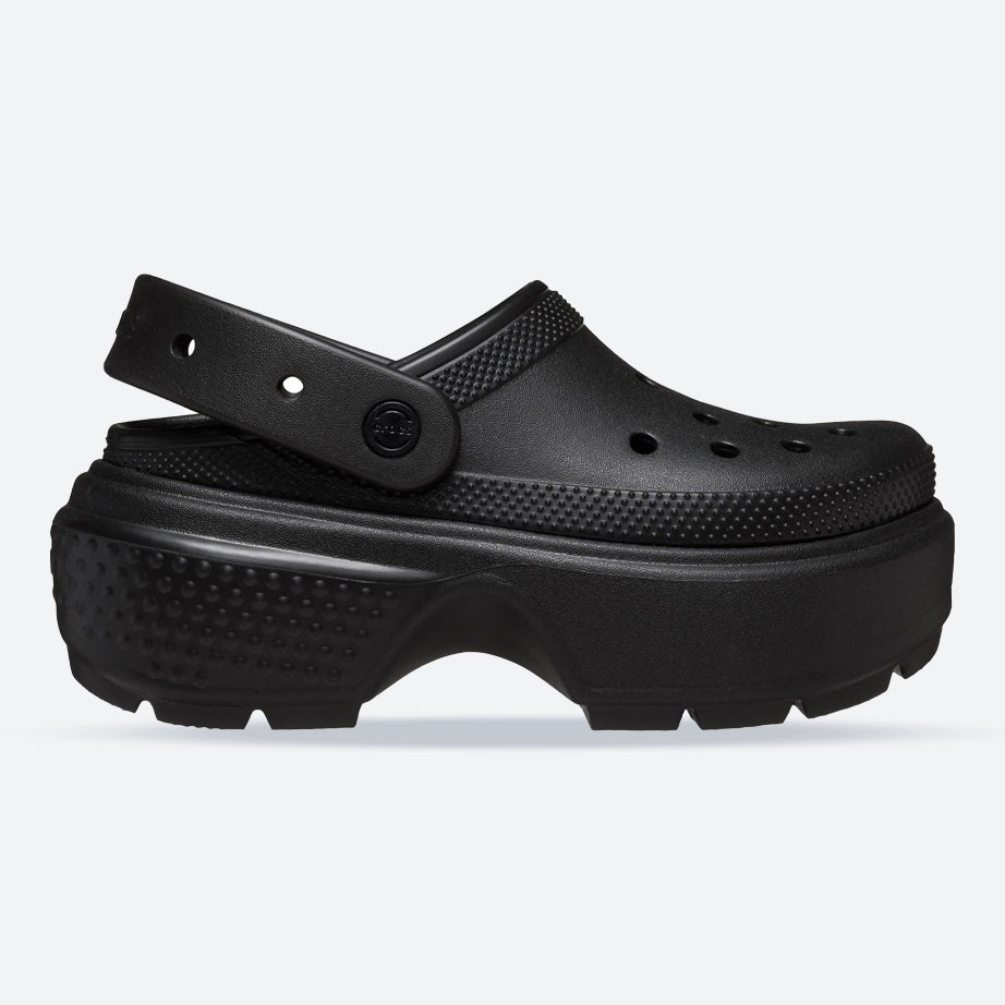 Men’s Crocs Stomp Clog Sandals, Black E