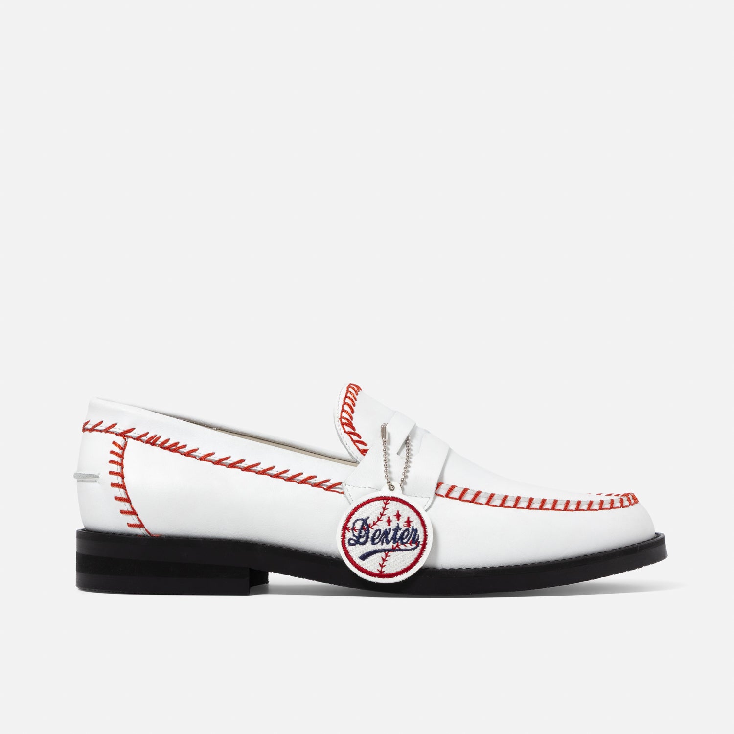 Duke + Dexter, Men’s Wilde Dexter Baseball Penny Loafer – Men’s, Size