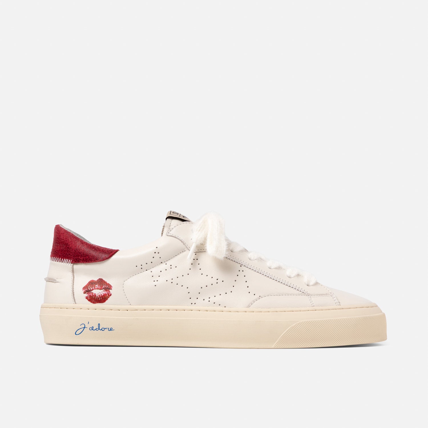 Duke + Dexter, Men’s Plus Designer Court Kiss Sneaker – Men’s, Size
