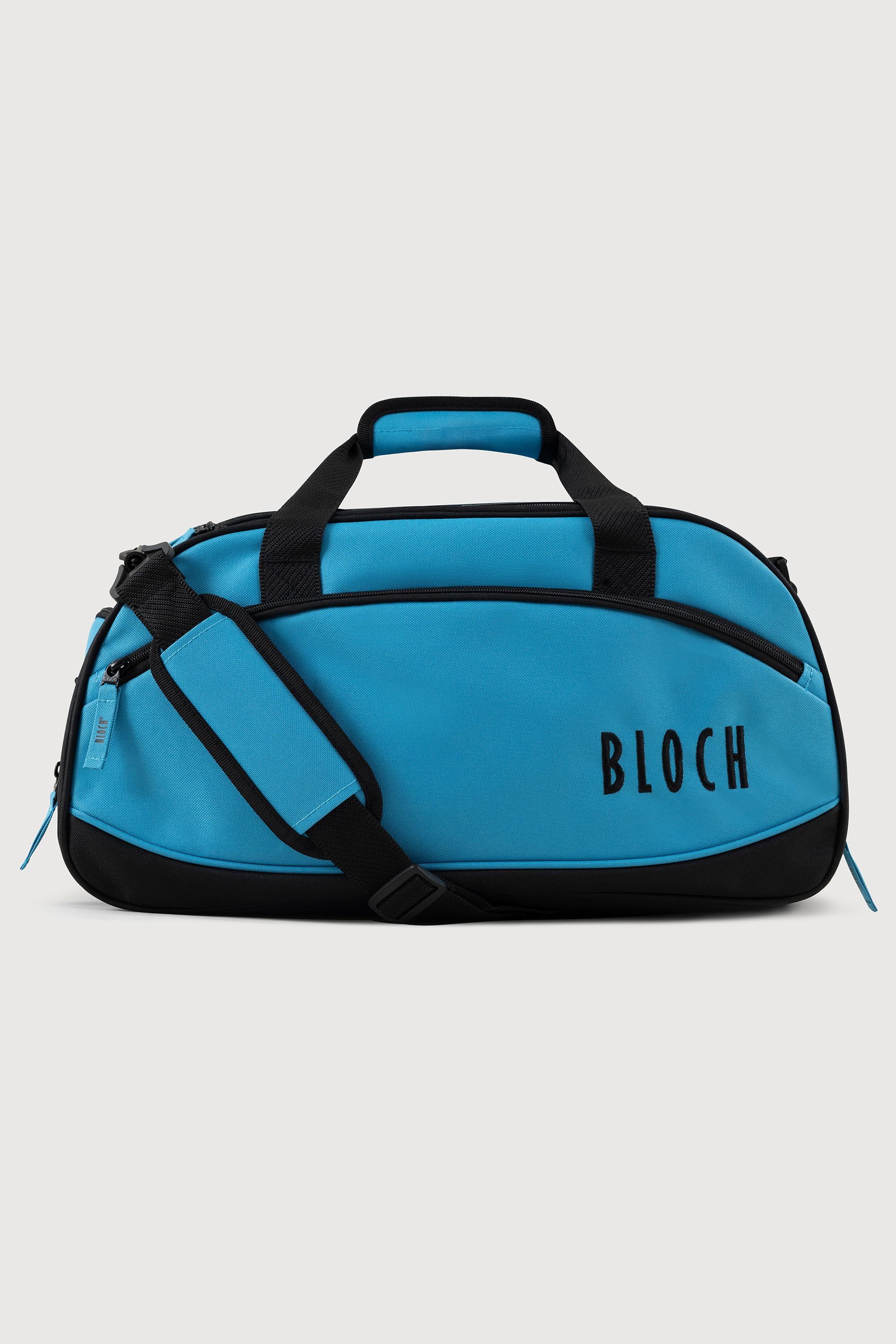 BLOCH Bloch Two Tone Dance Bag, PeacockBlack Nylon BLOCH Bloch Two Tone Dance Bag, PeacockBlack Nylon