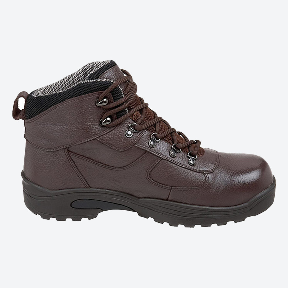 Men’s Wide Fit Drew Rockford Waterproof Boots, Brown . E