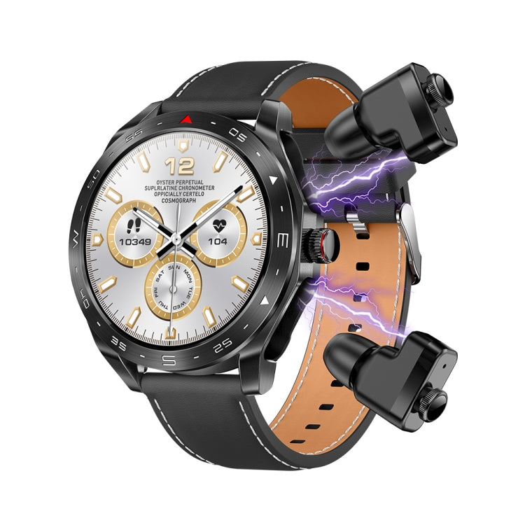 LEMFO T . IPS Screen in Bluetooth Earphone Smart Watch Support Health Monitoring
