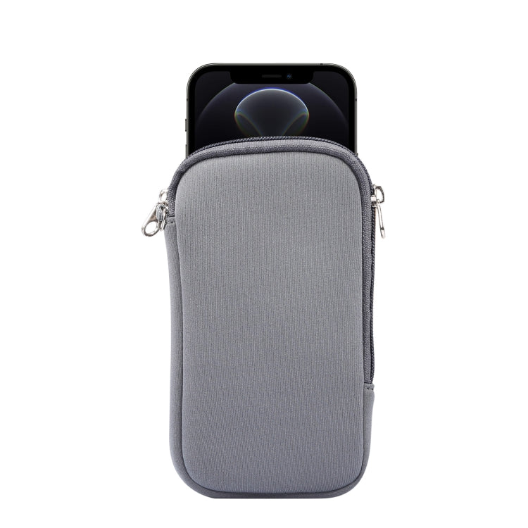 Universal Elasticity Zipper Protective Case Storage Bag with Lanyard For iPhone Pro . Smart Phones, – For iPhone Pro Grey Universal Elasticity Zipper Protective Case Storage Bag with Lanyard For iPhone Pro . Smart Phones, – For iPhone Pro Grey