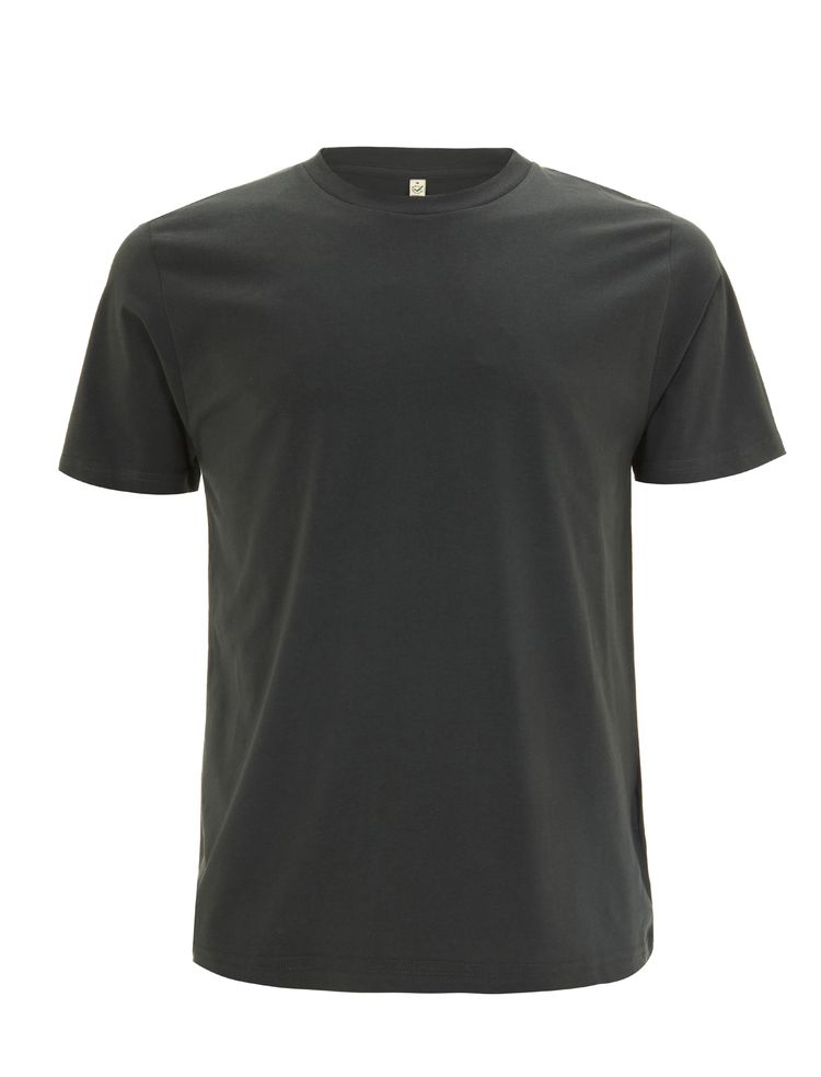 Organic Cotton shirt: Unisex – Dark Grey
