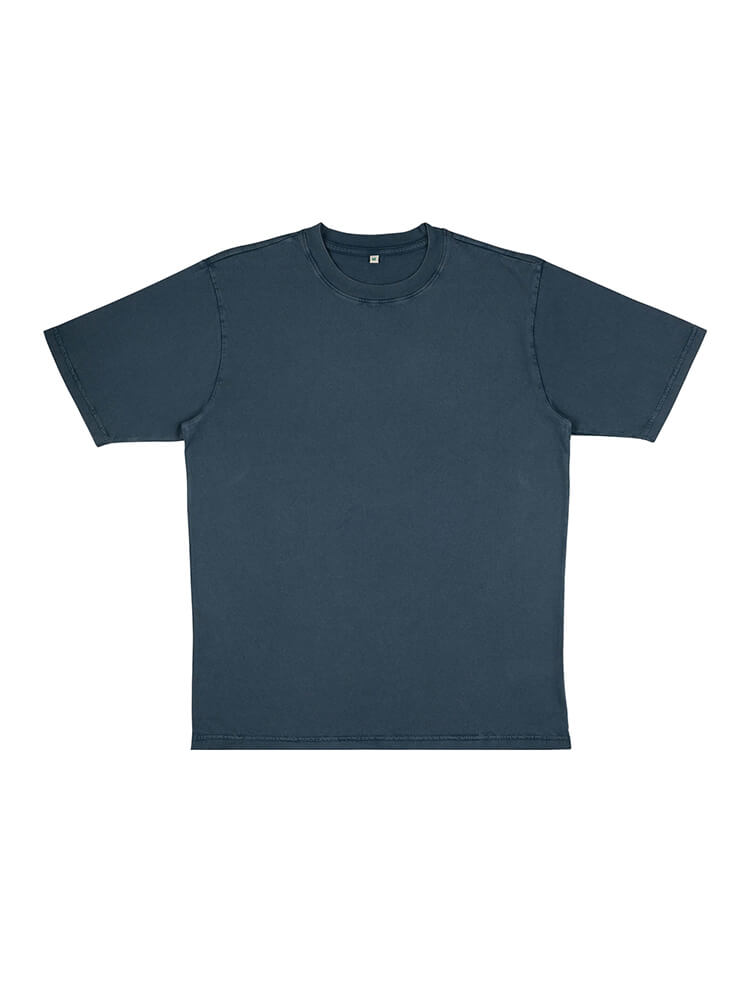 Organic Cotton Oversized shirt: Unisex – Denim Blue Organic Cotton Oversized shirt: Unisex – Denim Blue