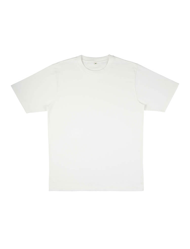 Organic Cotton Oversized shirt: Unisex – Stone Wash White