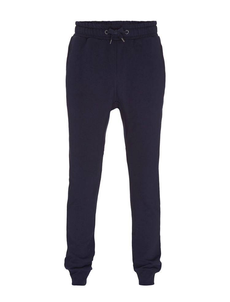 Organic Cotton Sweatpants: Unisex – L Navy