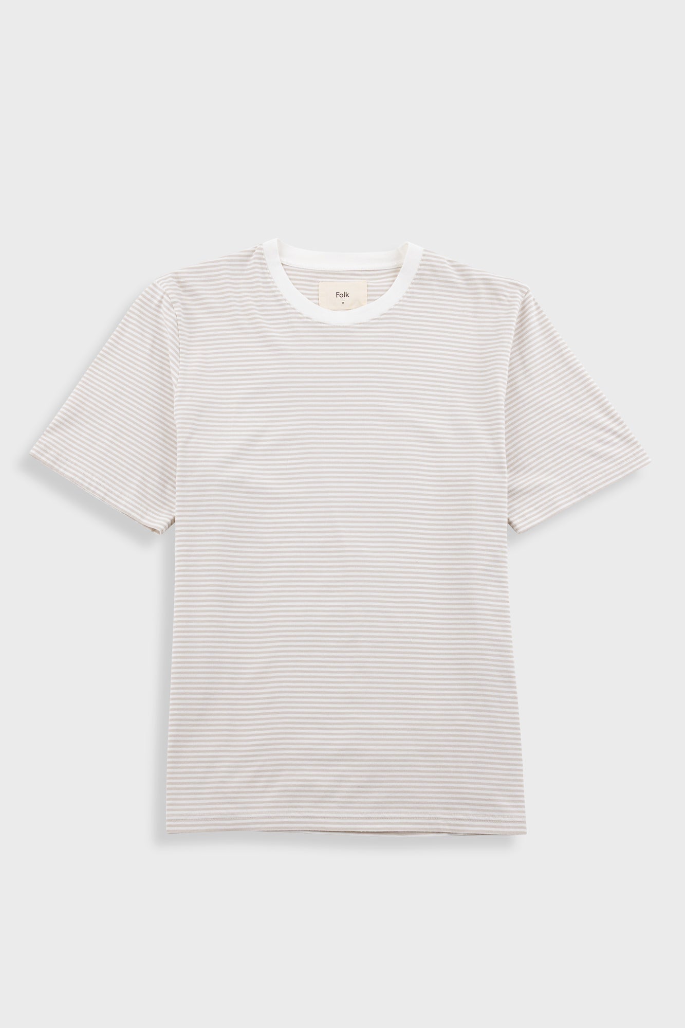 x Striped Shirt – Stone x Striped Shirt – Stone