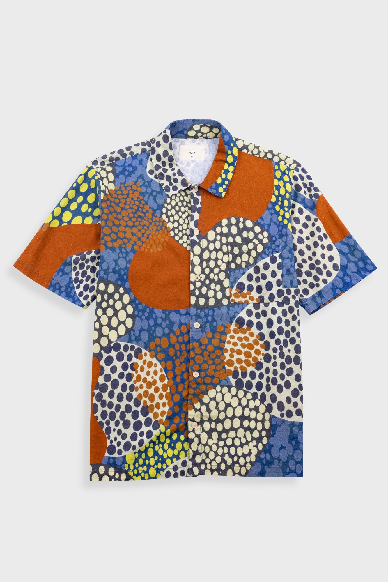 Gabe Shirt – Dot Print Red Multi