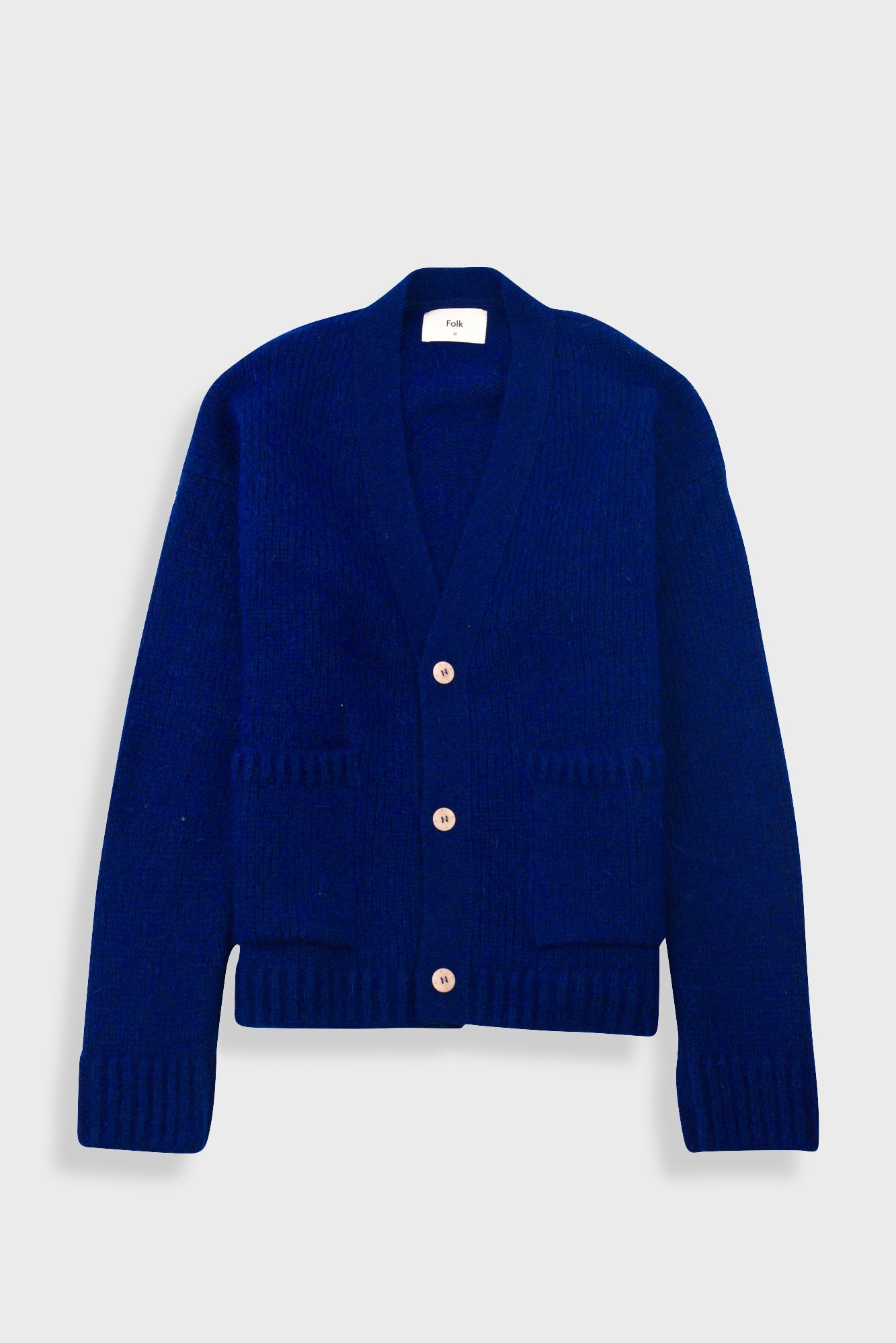 Relaxed Cardigan – Rich Blue