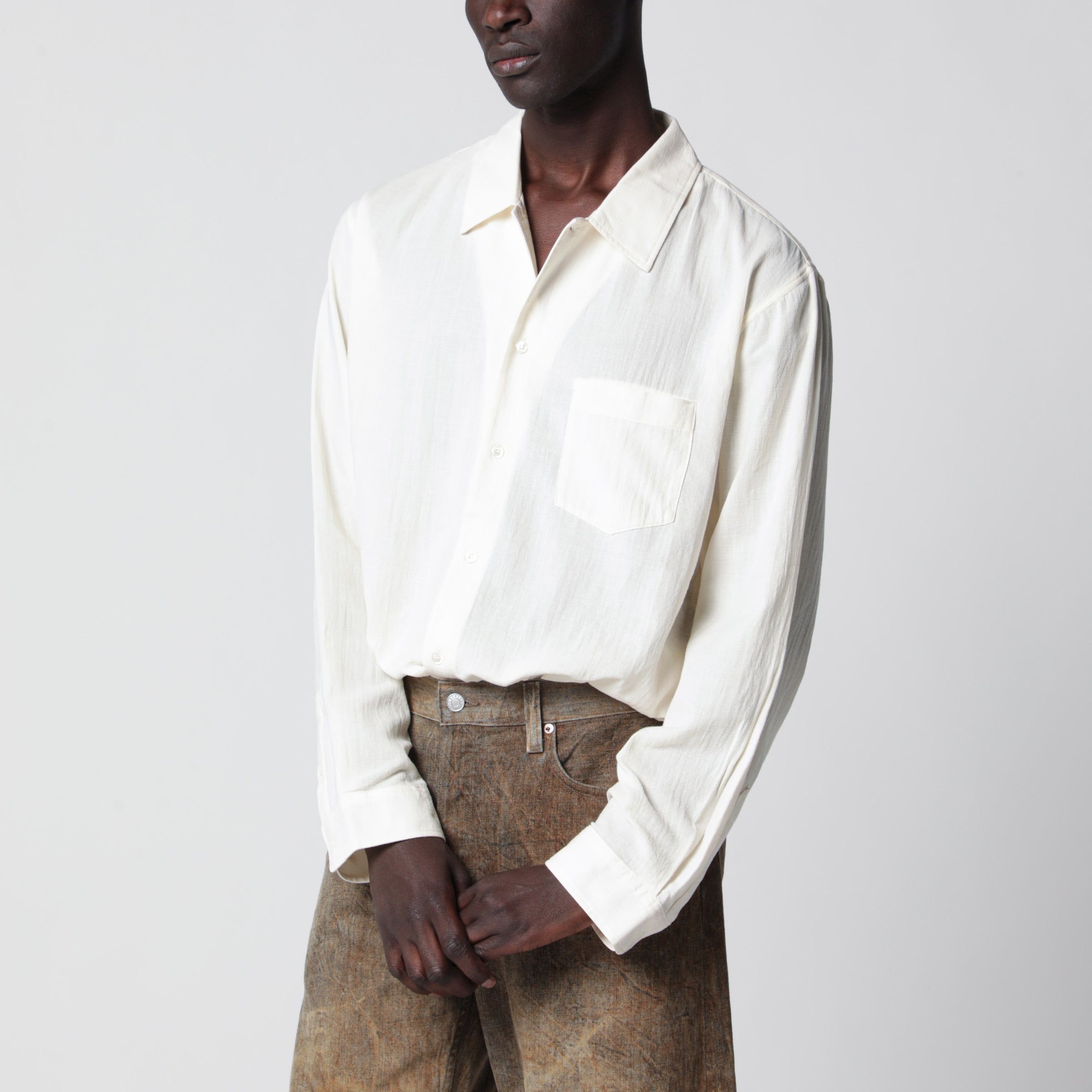 Leo shirt in cotton voile