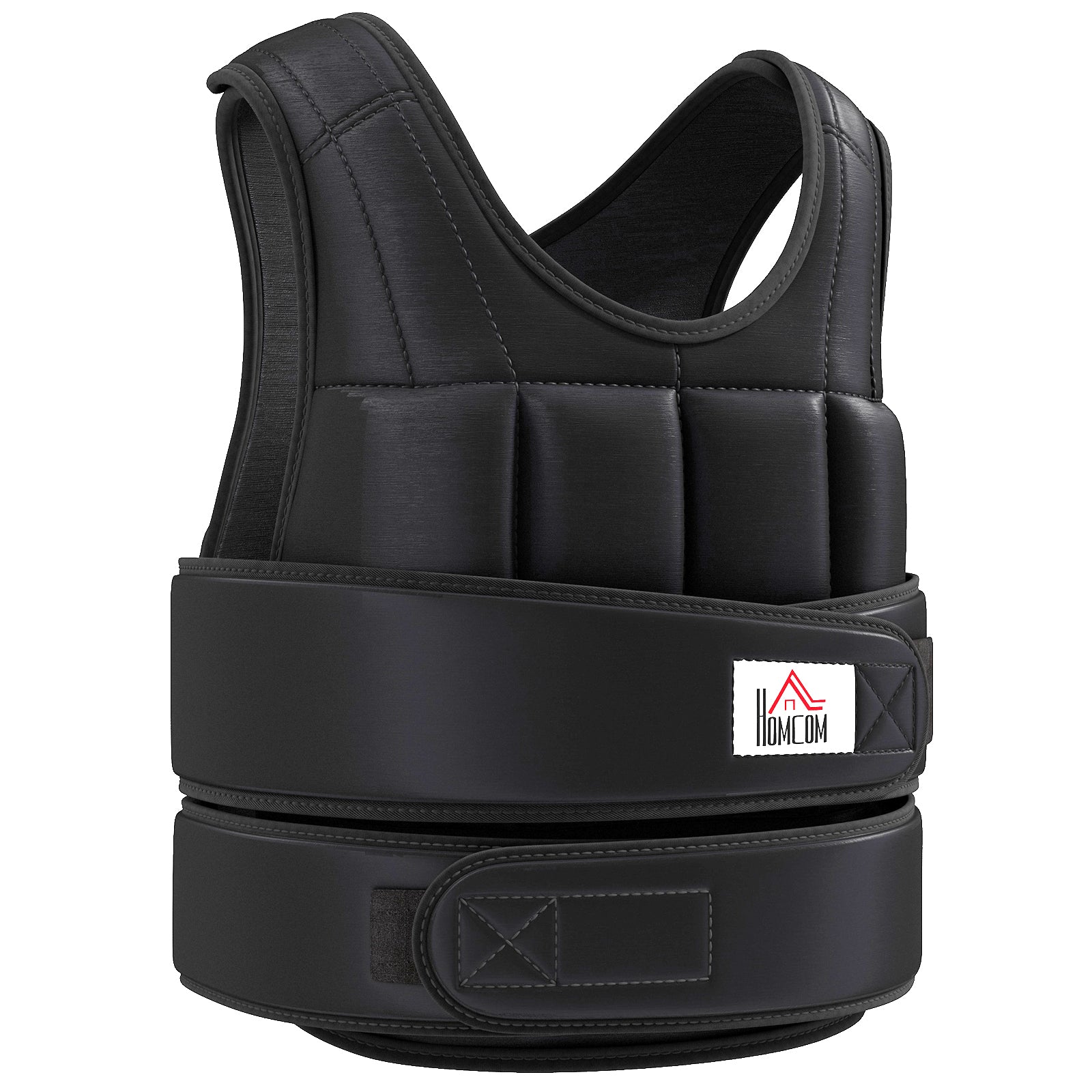 MCL KG Adjustable Weight Vest, Black MCL KG Adjustable Weight Vest, Black