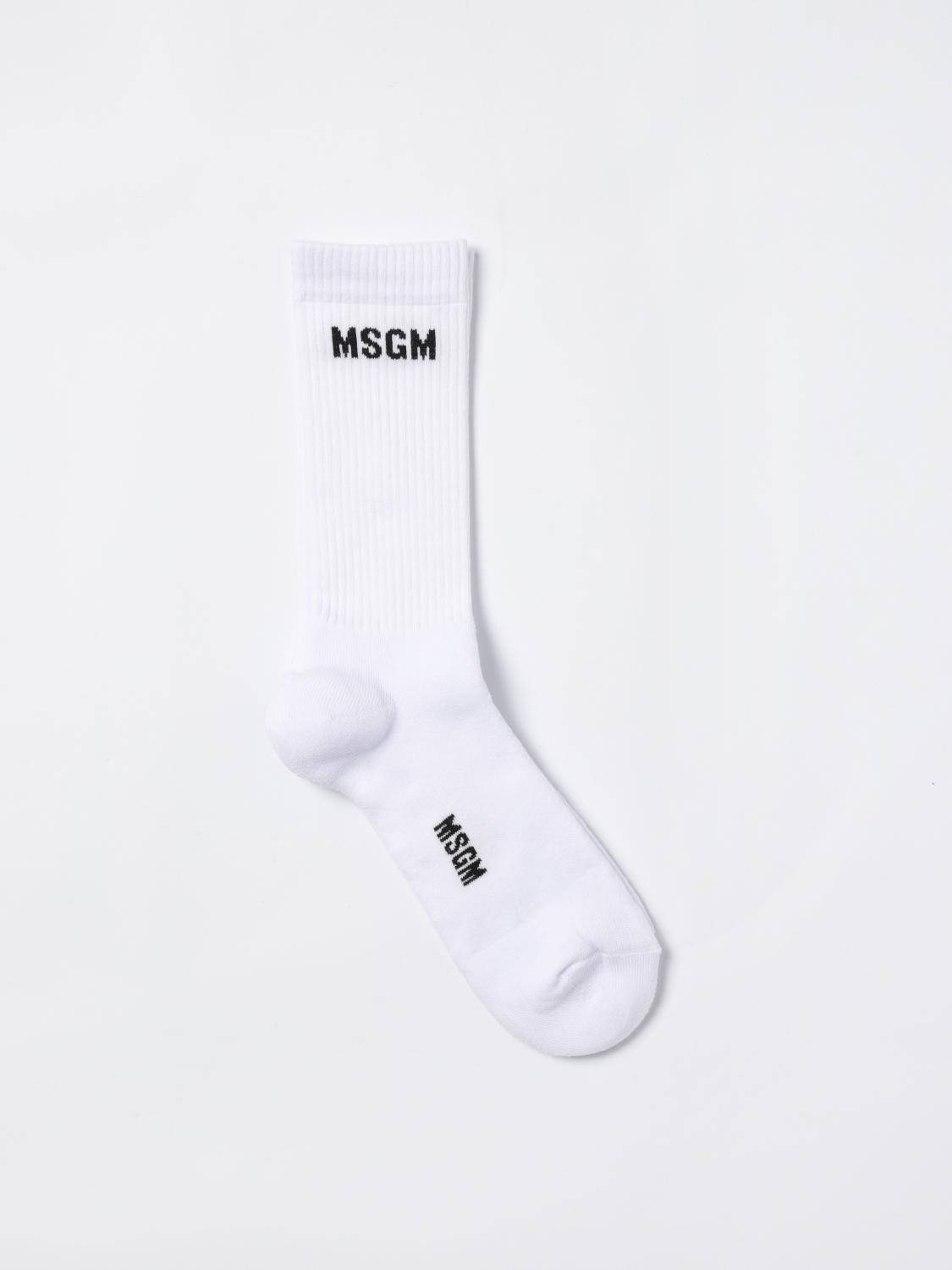 MSGM Socks Men color White