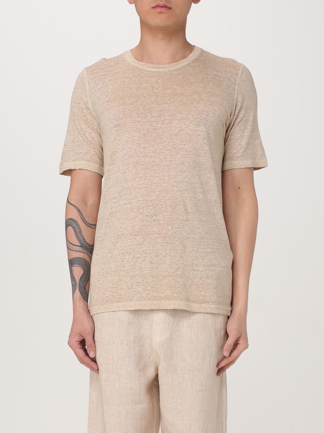 % LINO Shirt Men color Beige