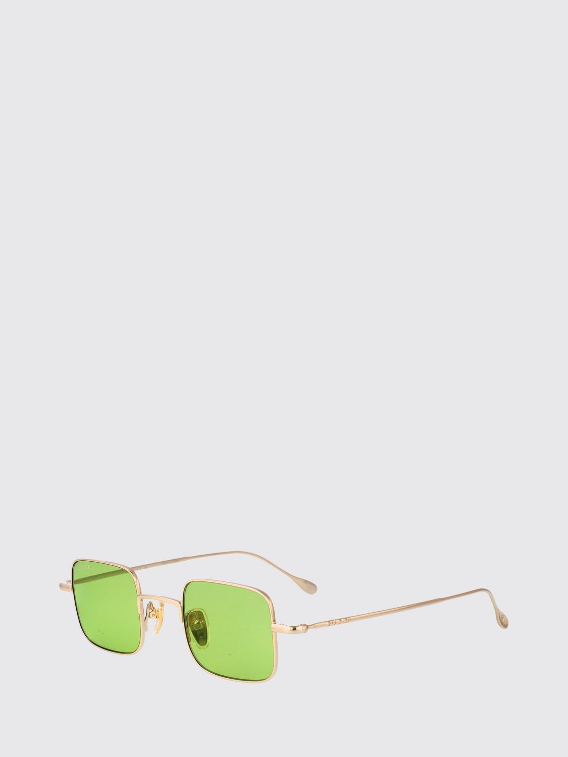 GUCCI Sunglasses Men color Yellow Gold