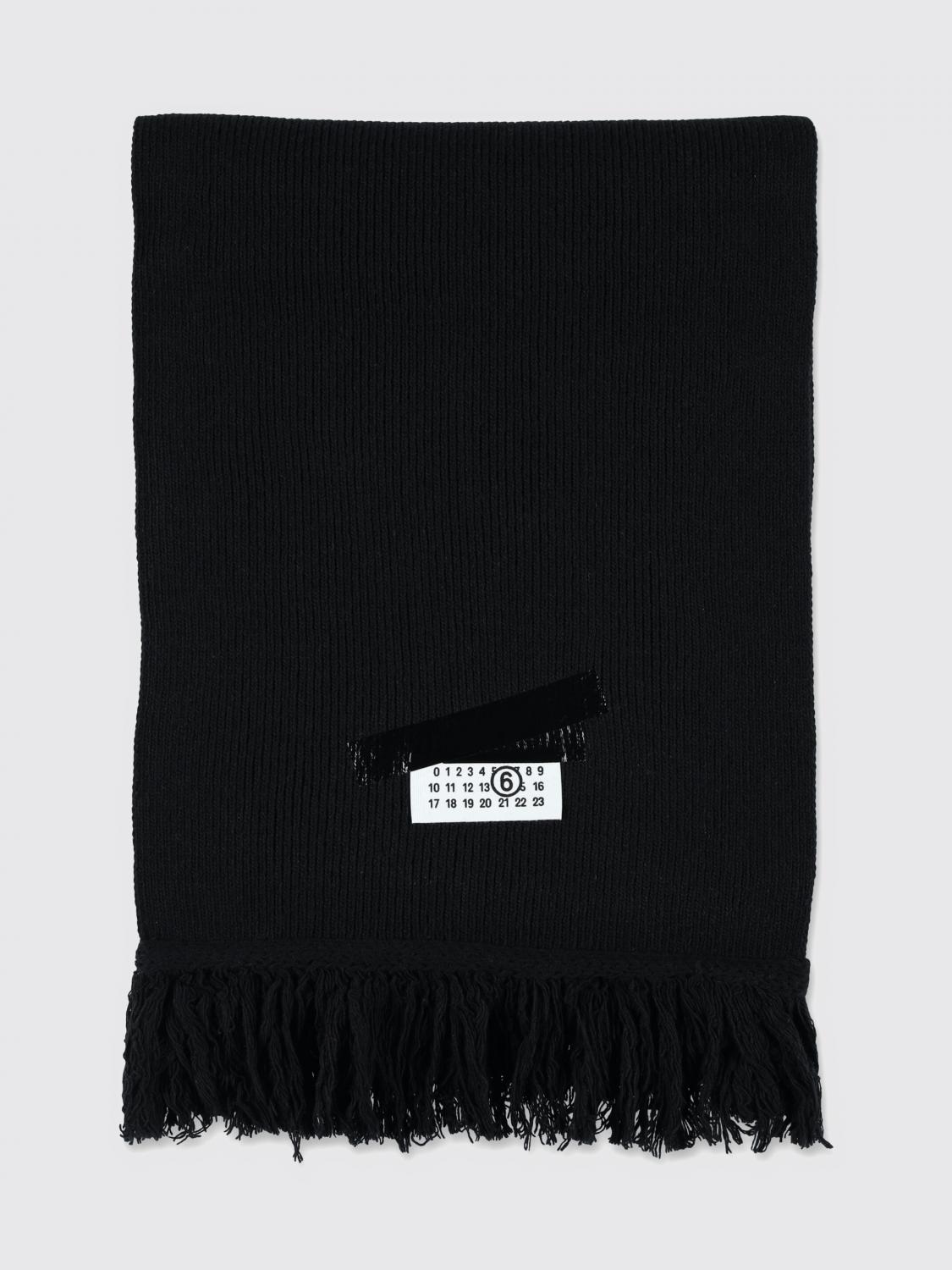 MM MAISON MARGIELA Scarf Men color Black