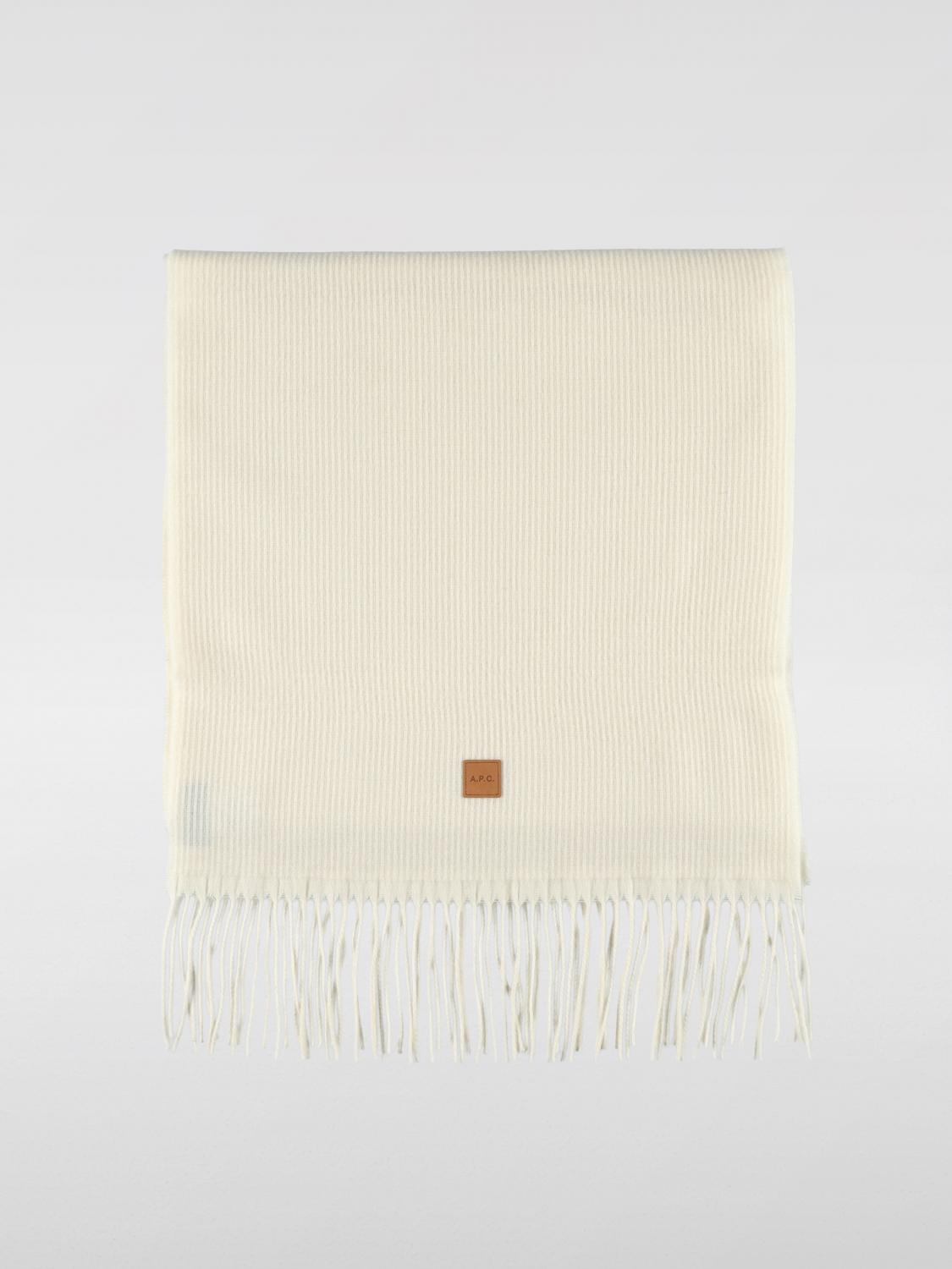 A. P.C. Scarf Men color Beige A. P.C. Scarf Men color Beige