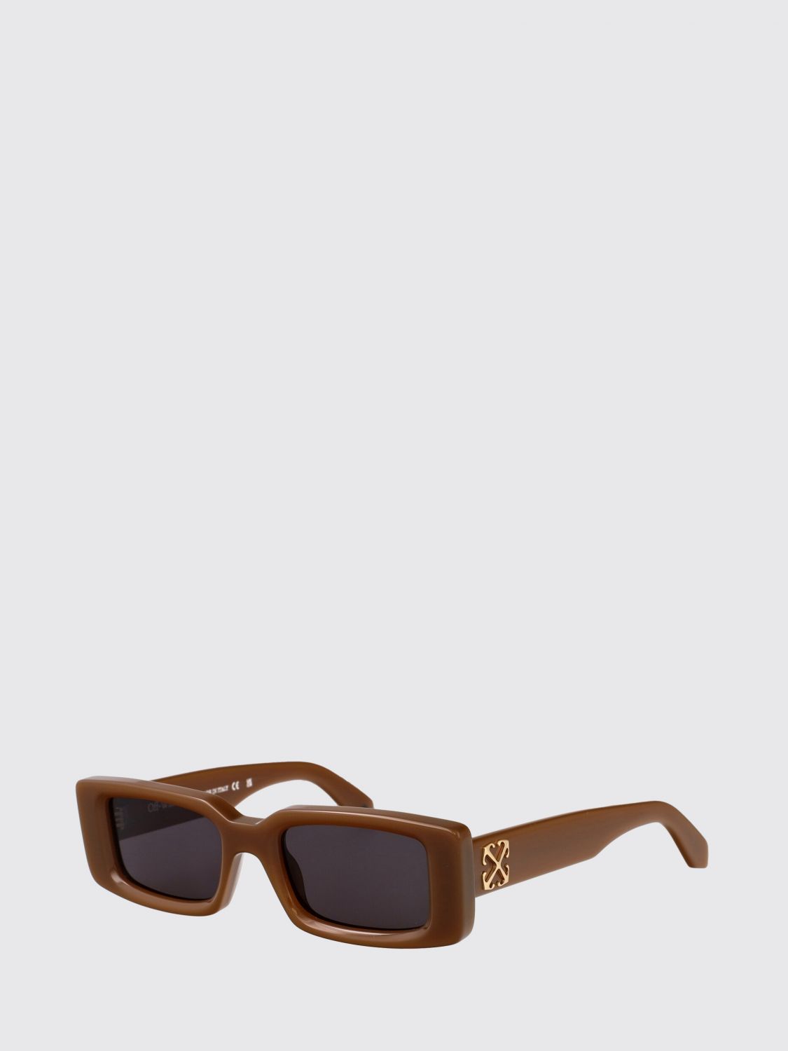 OFF-WHITE Sunglasses Men color Brown OFF-WHITE Sunglasses Men color Brown