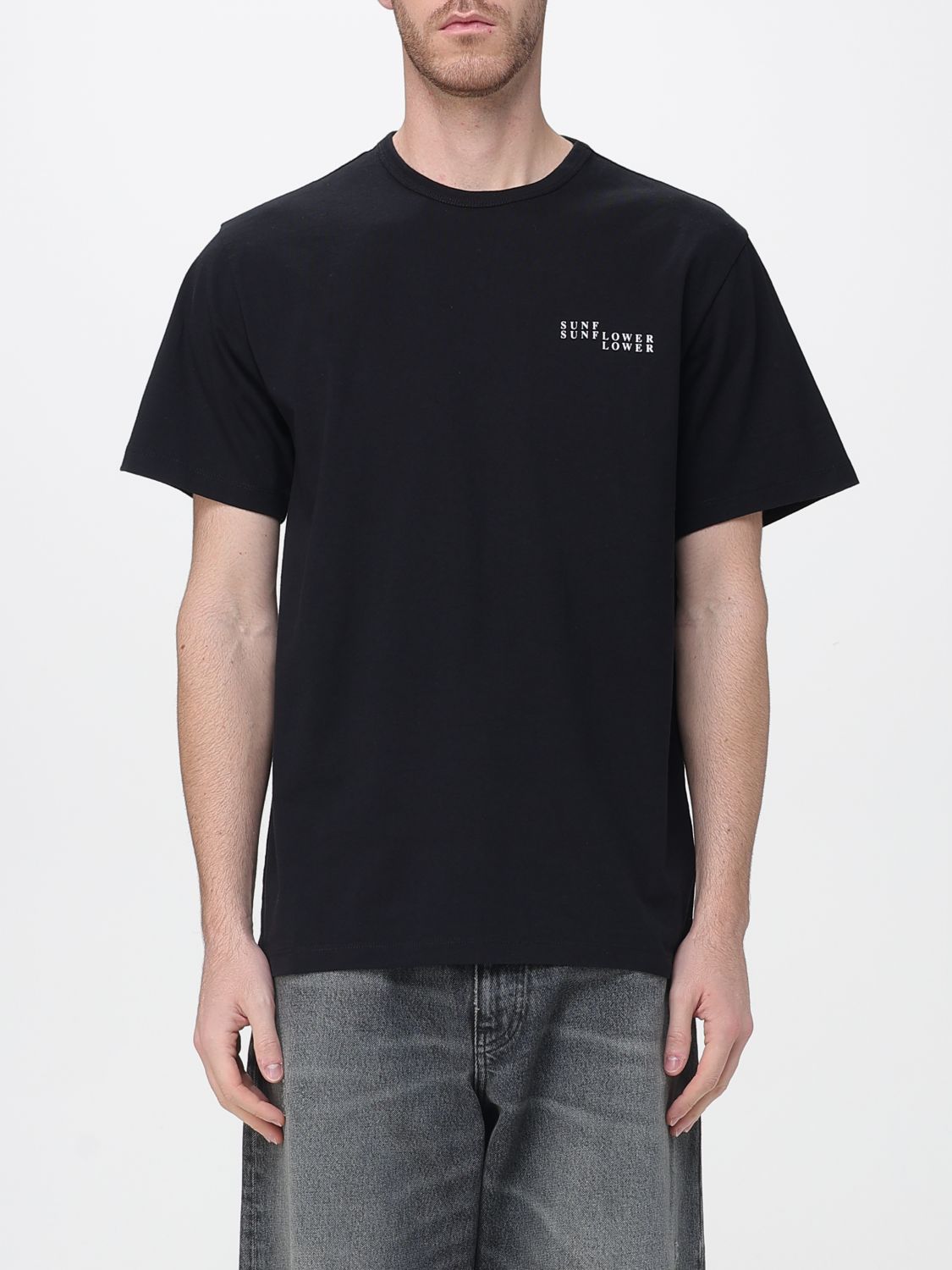 SUNFLOWER Shirt Men color Black