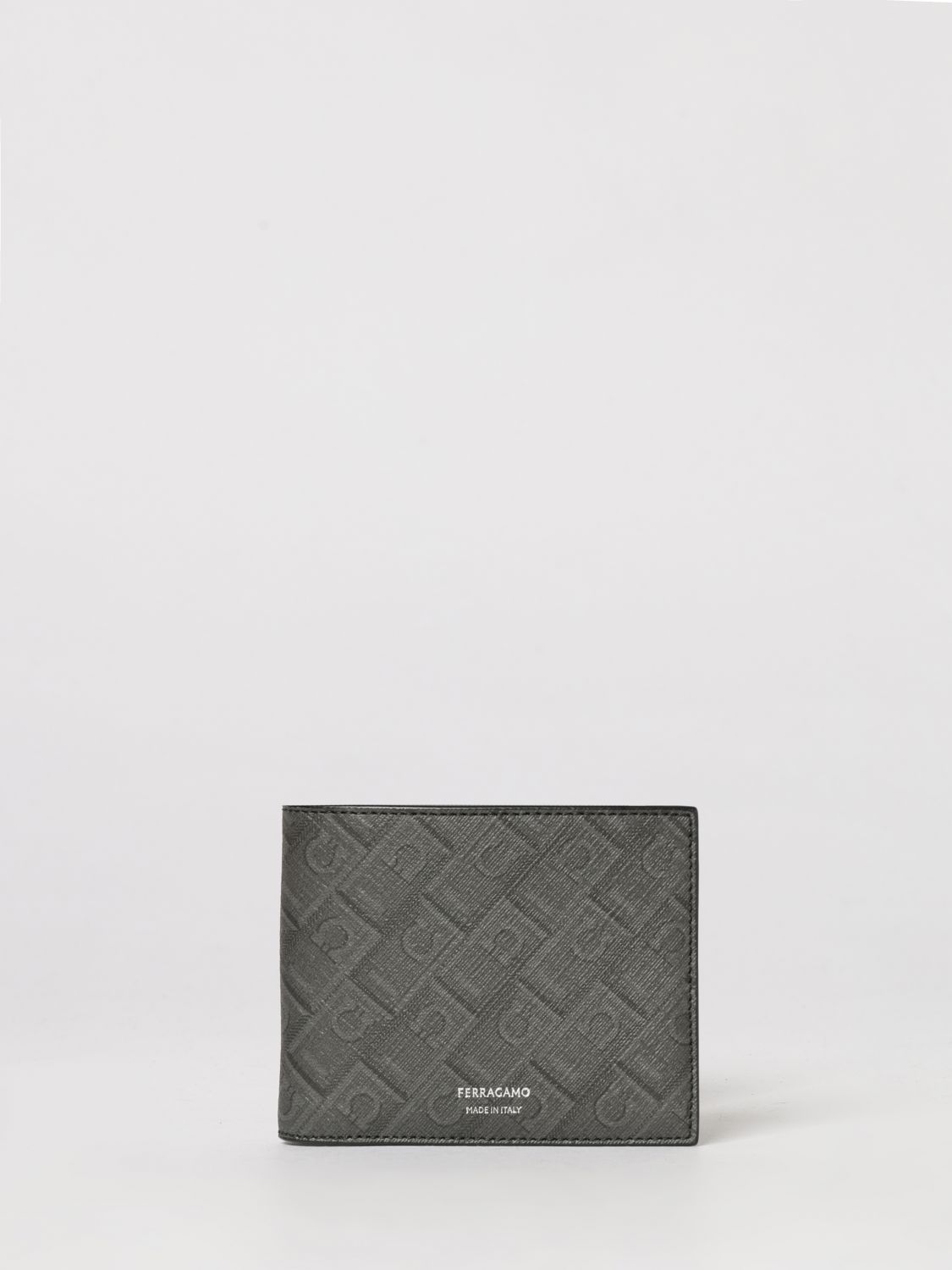 FERRAGAMO Wallet Men color Grey
