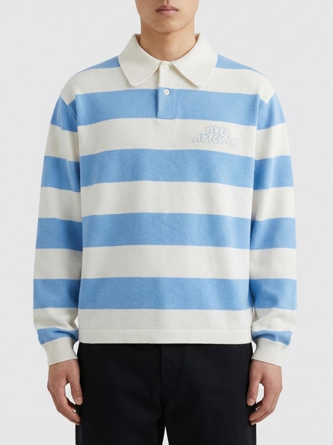 AXEL ARIGATO Polo Shirt Men color Blue AXEL ARIGATO Polo Shirt Men color Blue