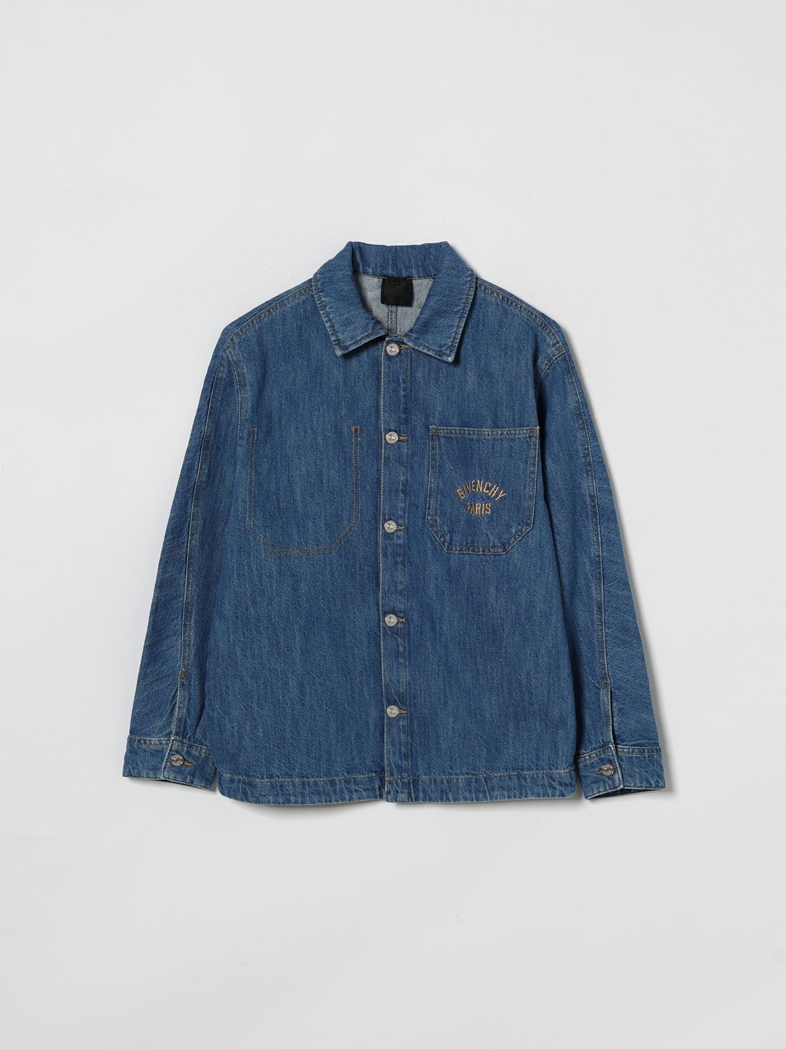 GIVENCHY Shirt Kids color Grey GIVENCHY Shirt Kids color Grey