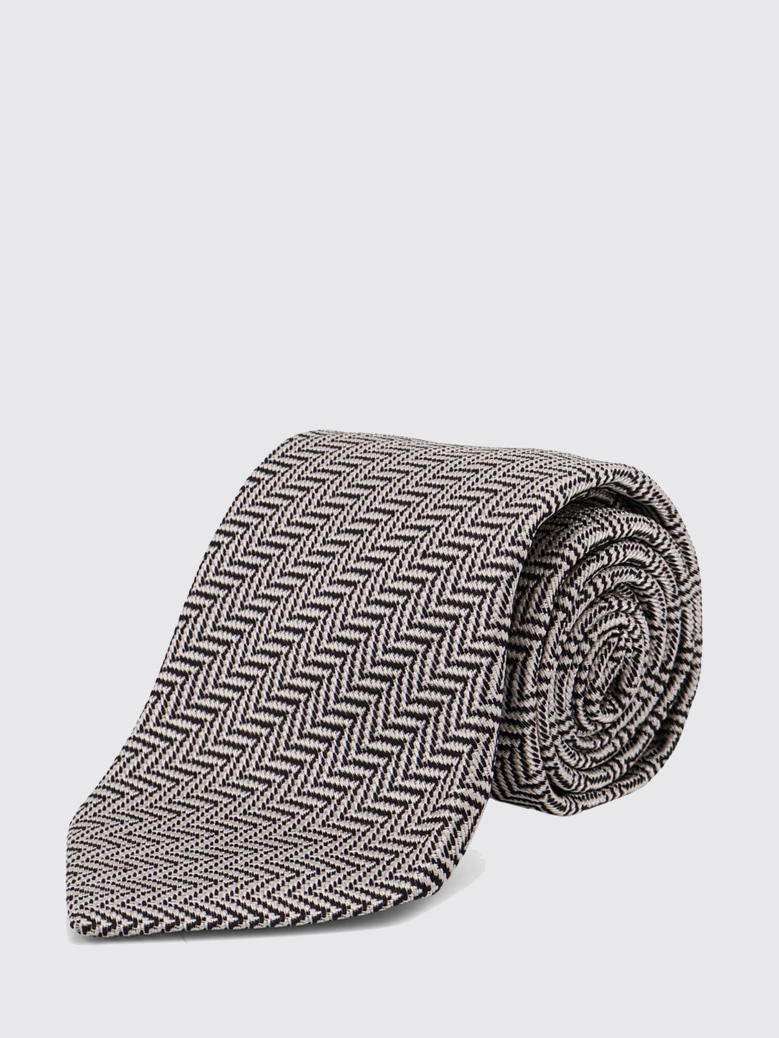 TOM FORD Tie Men color Silver TOM FORD Tie Men color Silver