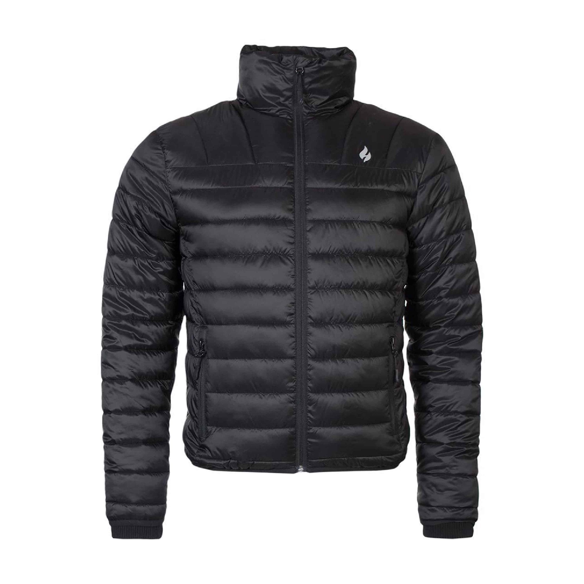 Mens Thermal Waterproof Fleece Lined Quilted Puffer Jacket Coat in a Bag – Small Black Mens Thermal Waterproof Fleece Lined Quilted Puffer Jacket Coat in a Bag – Small Black