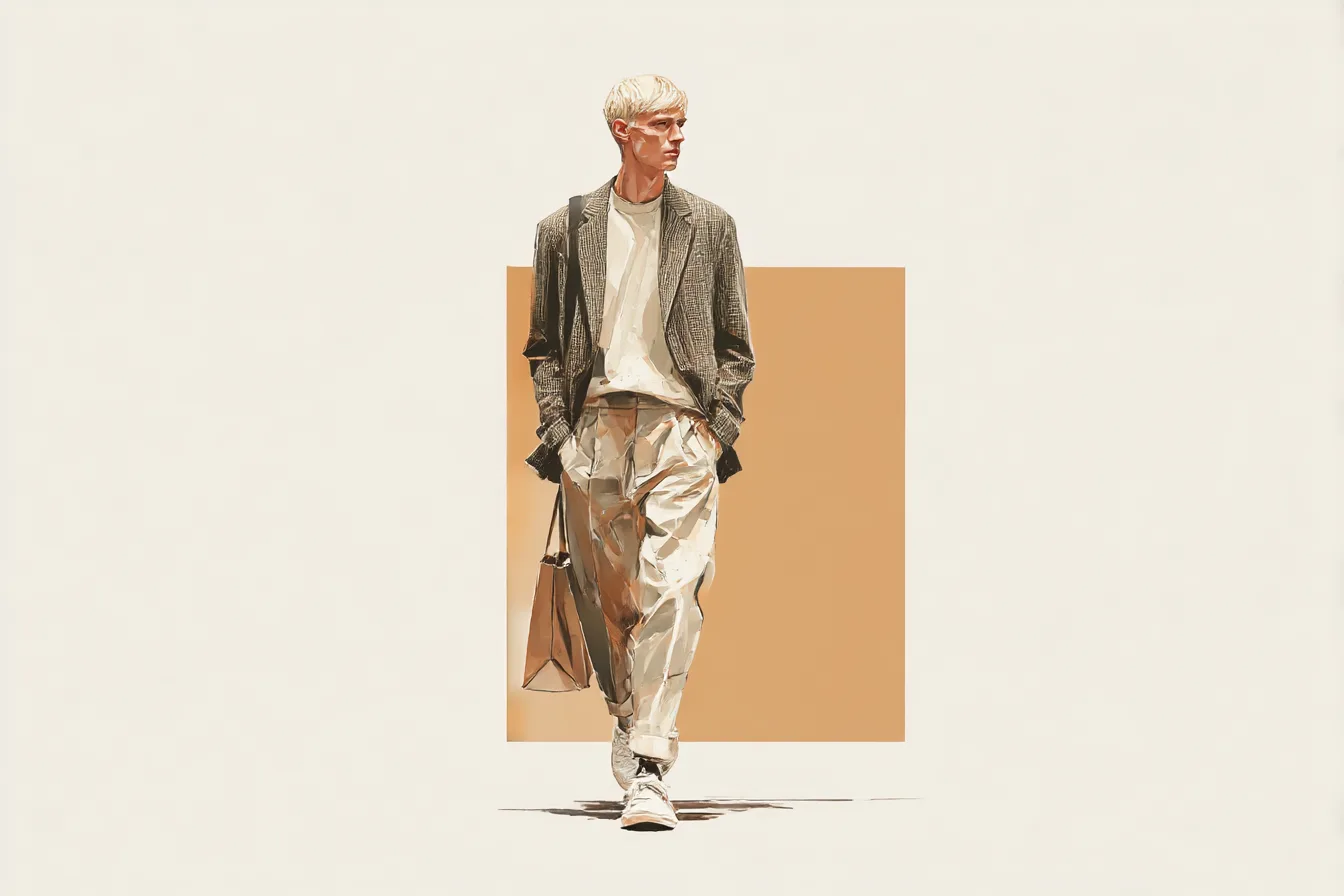 Herringbone Trousers That Get Better With Wear