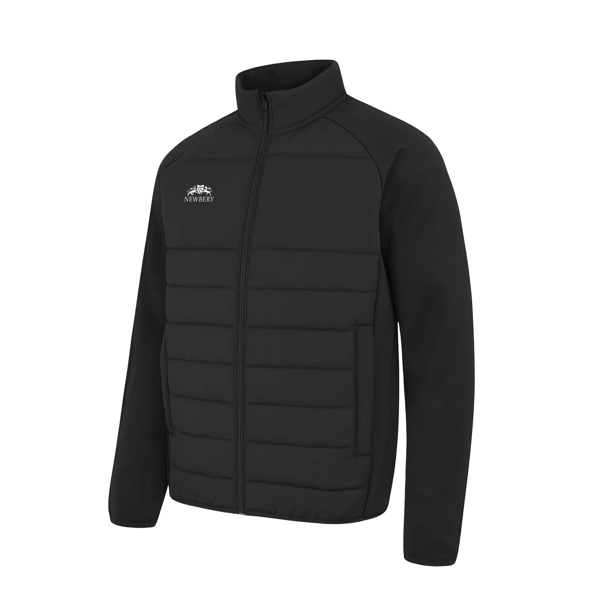Team Newbery – Unisex Cricket Full Zip Hybrid Jacket – Navy