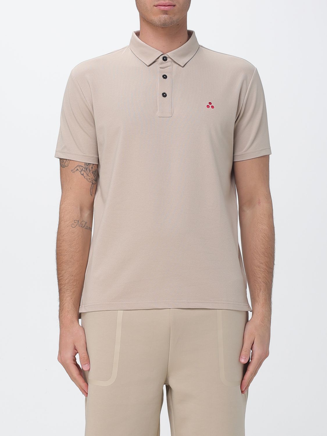PTEREY Polo Shirt Men color Dove Grey