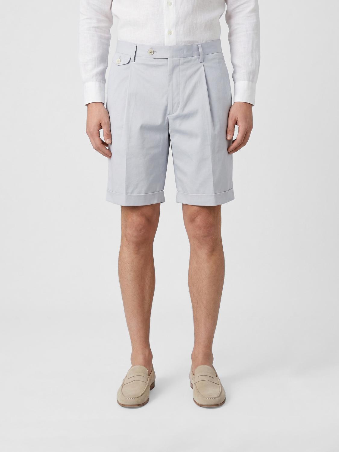 LARDINI Shorts Men color Grey