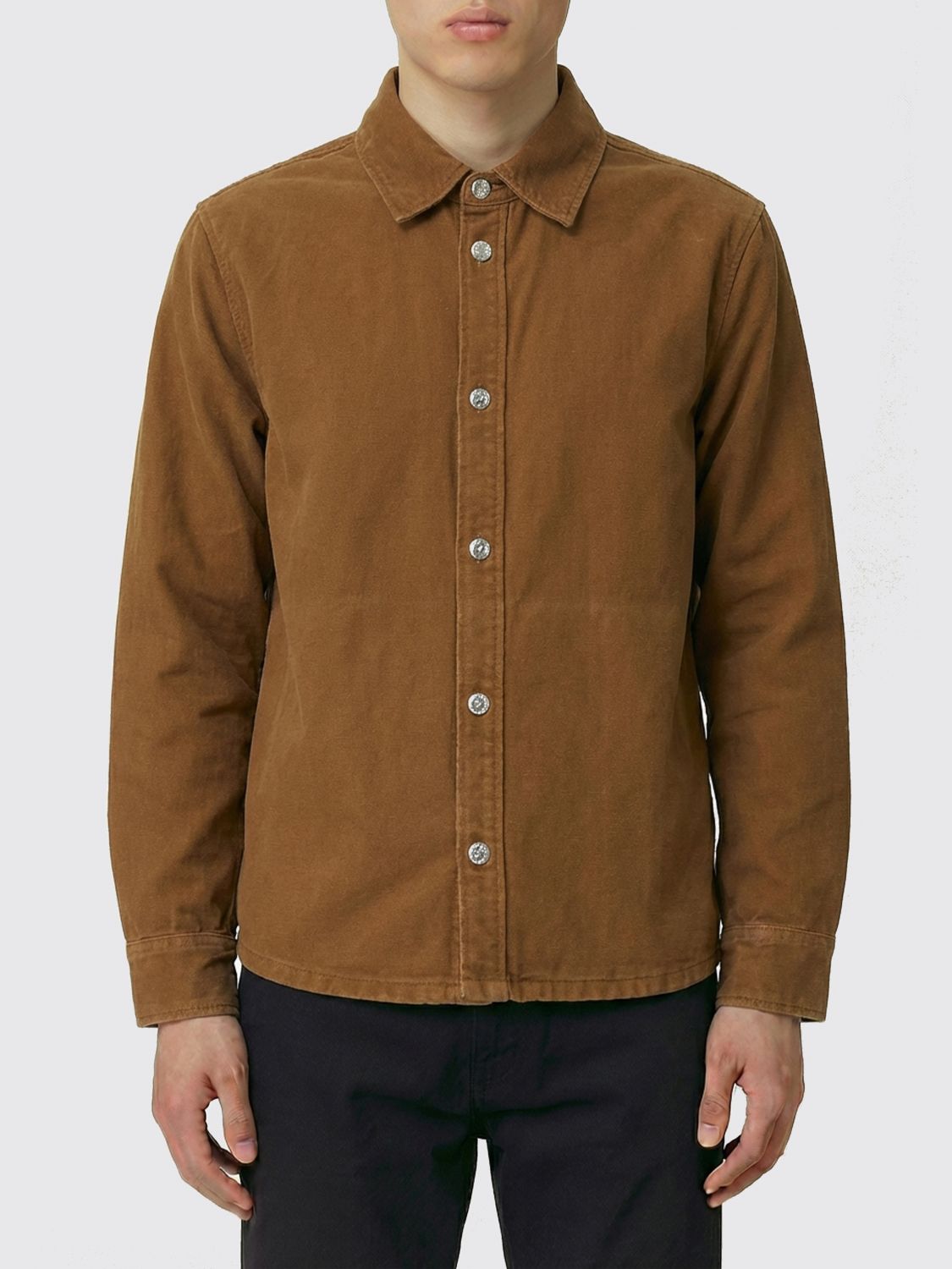 A. P.C. Jacket Men color Brown