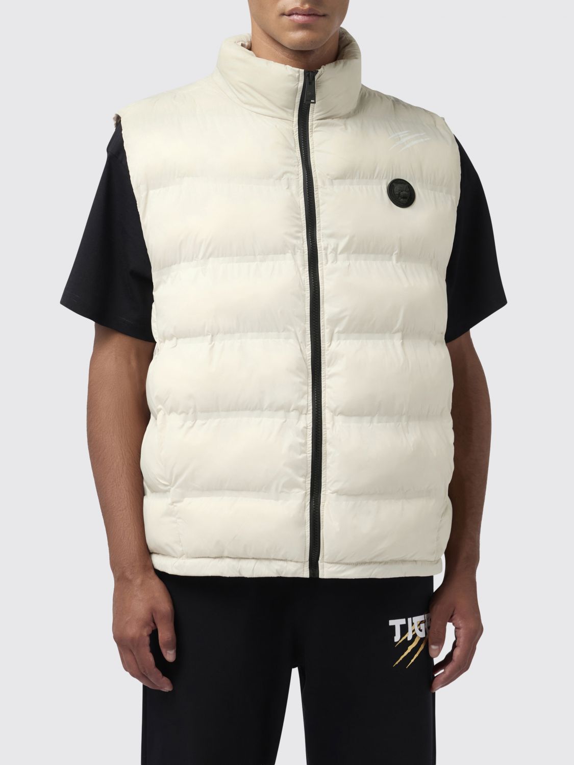 PLEIN SPORT Suit Vest Men color Grey PLEIN SPORT Suit Vest Men color Grey