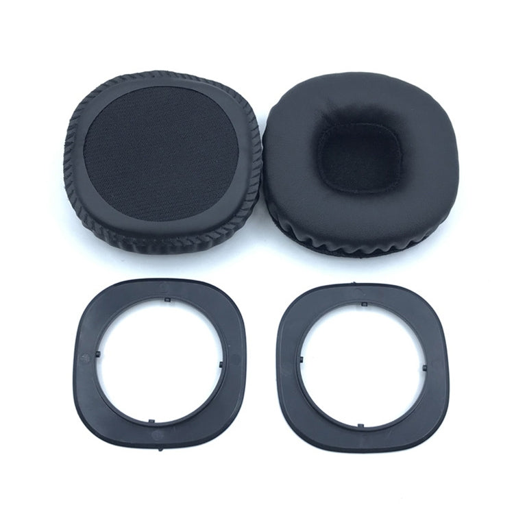 Pair Imitation Leather + Memory Foam Soft Headphone Jacket Earmuffs for Marshall MID ANC, with Rubber Plate Buckle, with – with Rubber Plate Buckle Pair Imitation Leather + Memory Foam Soft Headphone Jacket Earmuffs for Marshall MID ANC, with Rubber Plate Buckle, with – with Rubber Plate Buckle