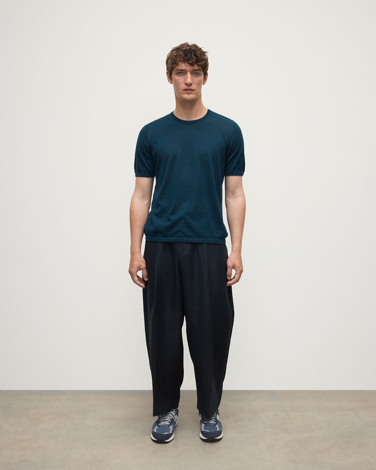Boyd Bottle Green Superfine Cashmere Shirt