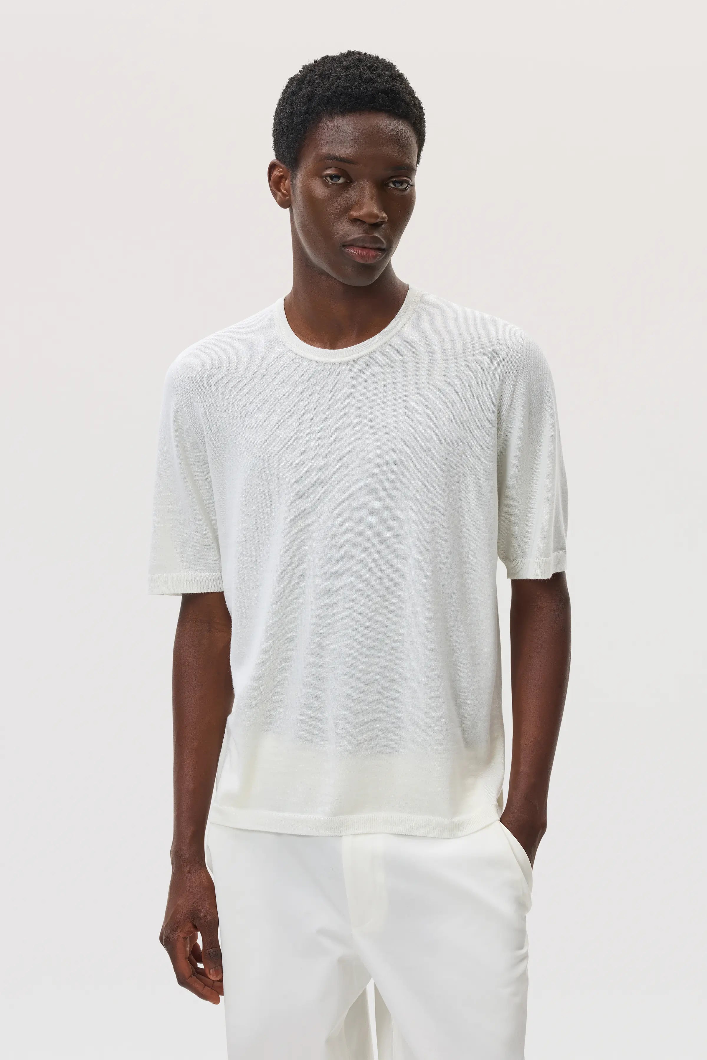 Superfine Merino White Shirt Superfine Merino White Shirt